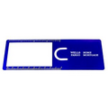 Magnifier Bookmark w/ 4" Ruler